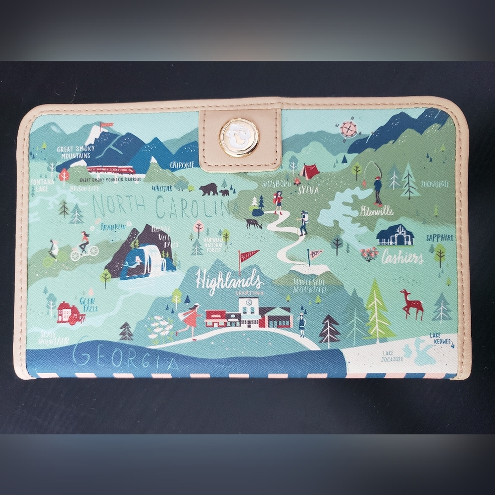 Spartina travel wallet,  North/South Carolina